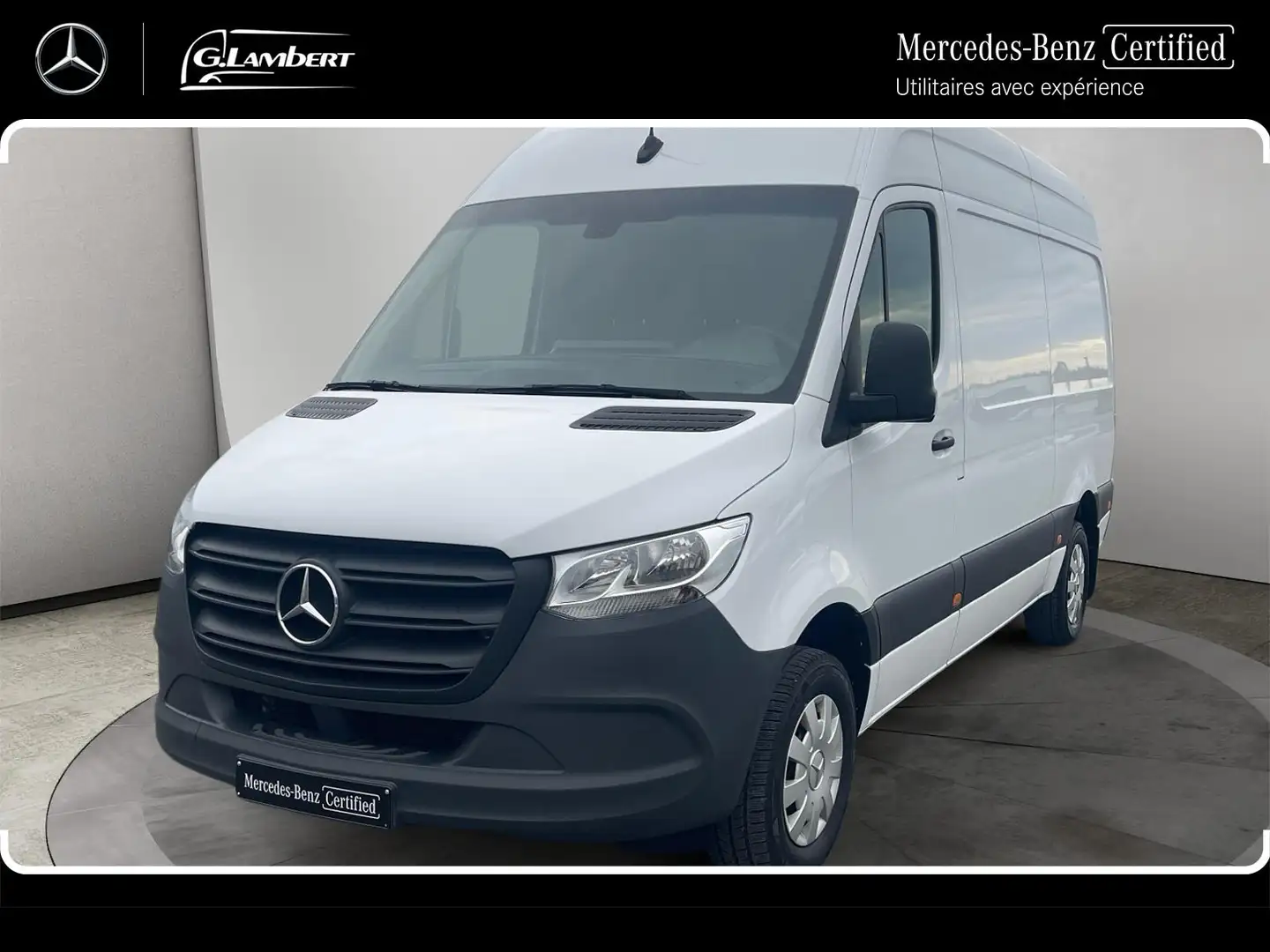 Mercedes-Benz Sprinter 317 CDI GB L2 RWD 3.5T 3.5t sleep Blanc - 1