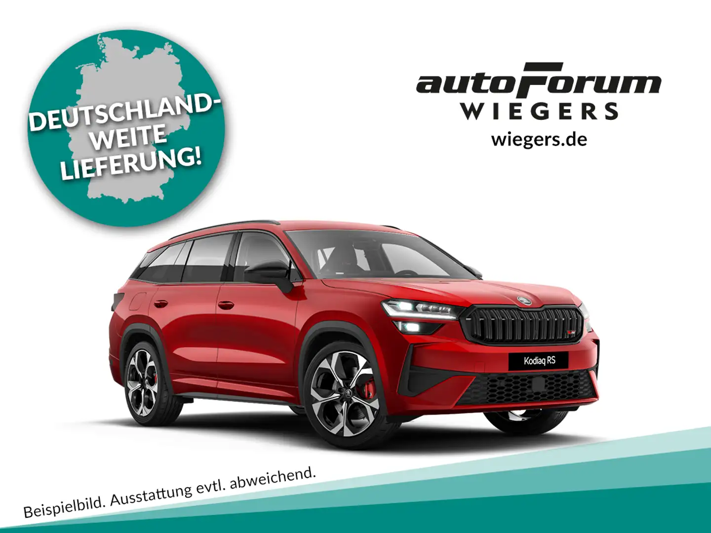 Skoda Kodiaq RS 2.0 TSI 195 kW (265 PS) DSG 4x4 Rot - 1