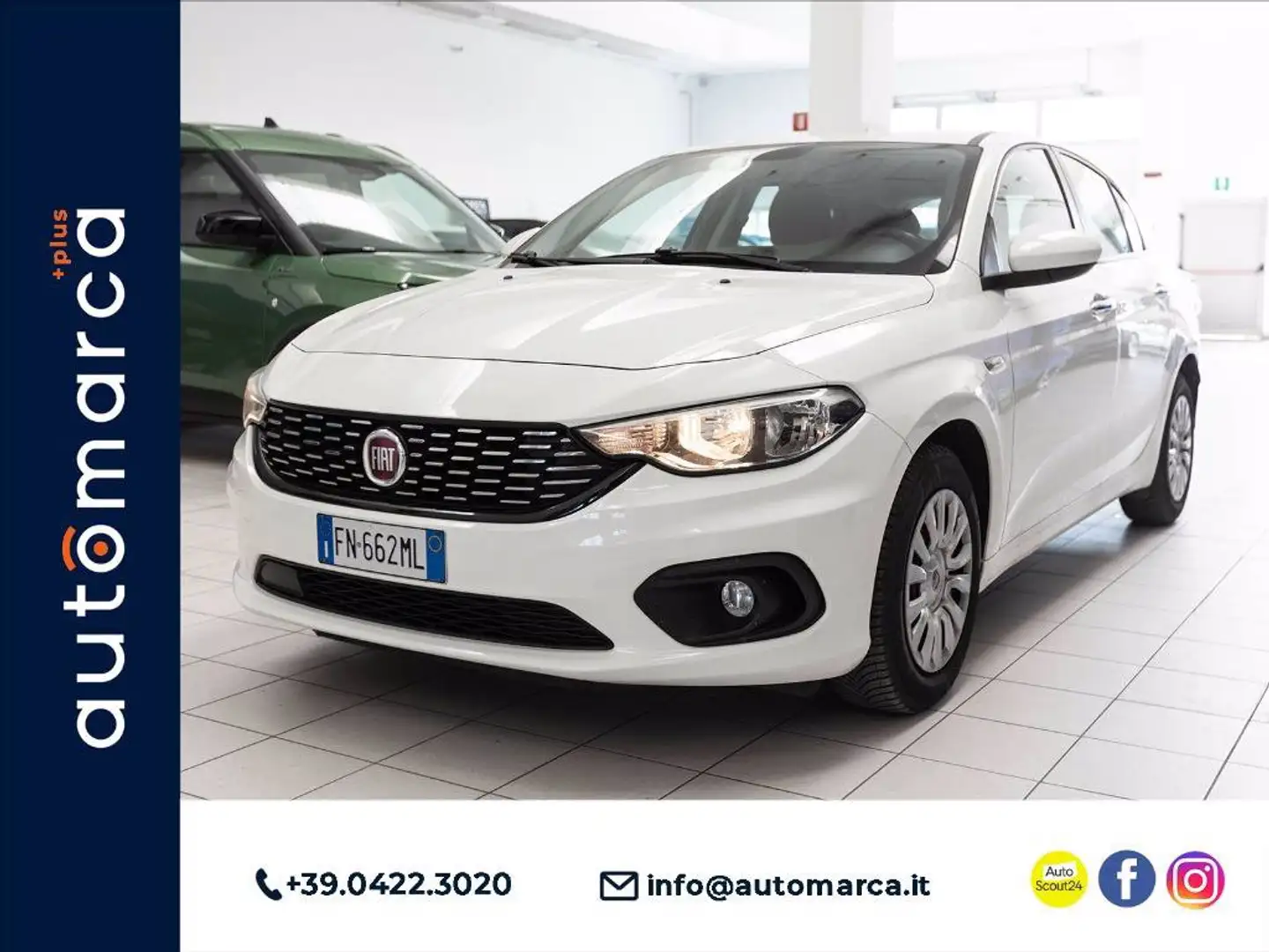 Fiat Tipo 5p 1.4 Pop 95cv Bianco - 1
