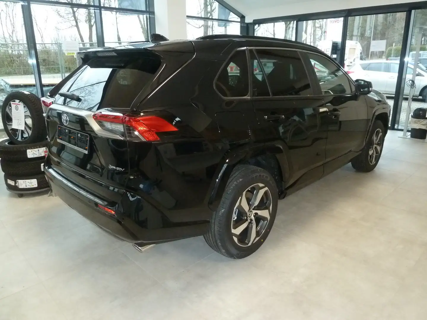 Toyota RAV 4 RAV4 Plug-in Hybrid 4x4 Teamplayer *AHK* Schwarz - 2