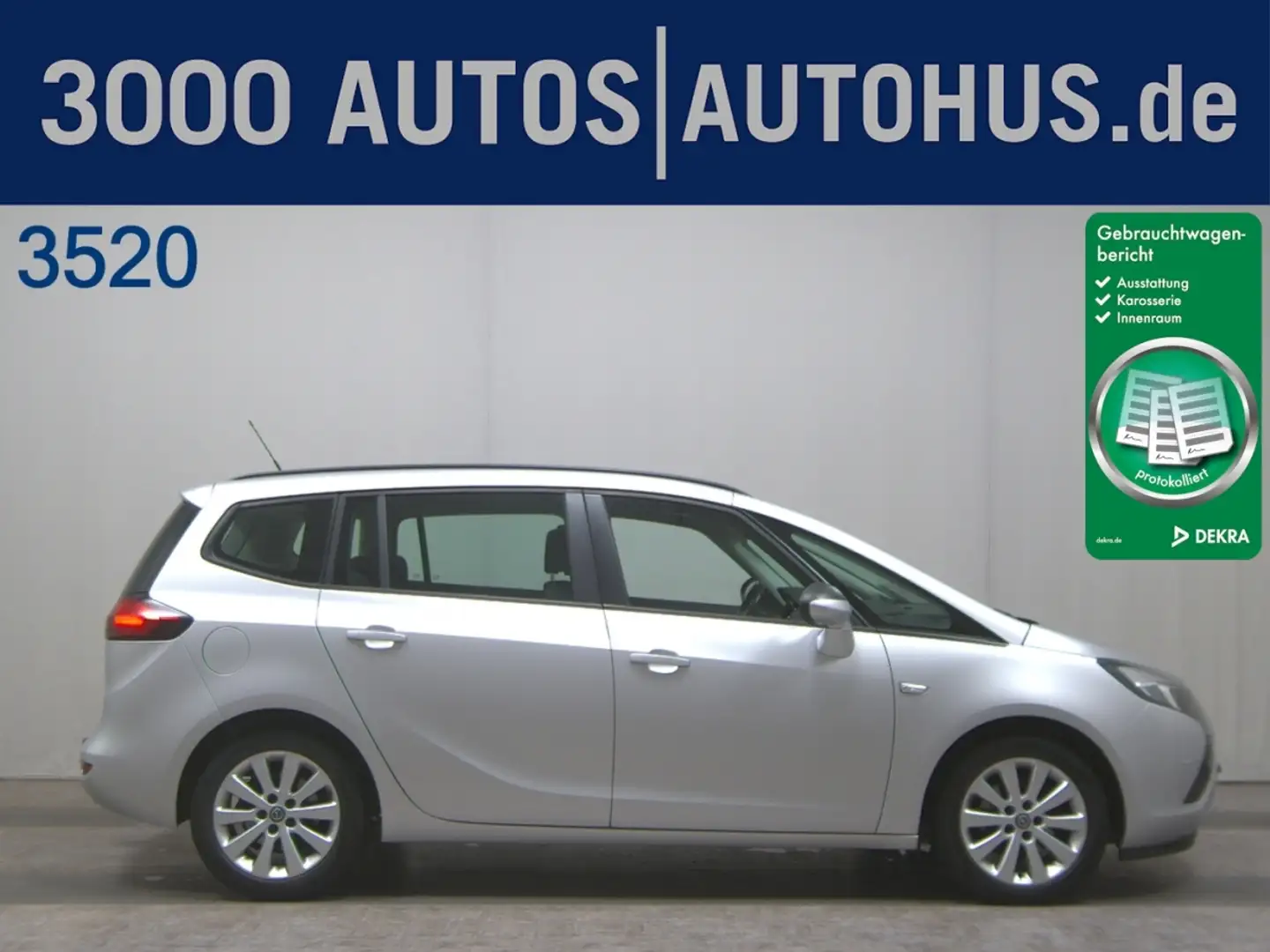 Opel Zafira C Tourer 2.0 CDTI Edition Memory SHZ LM Silber - 1