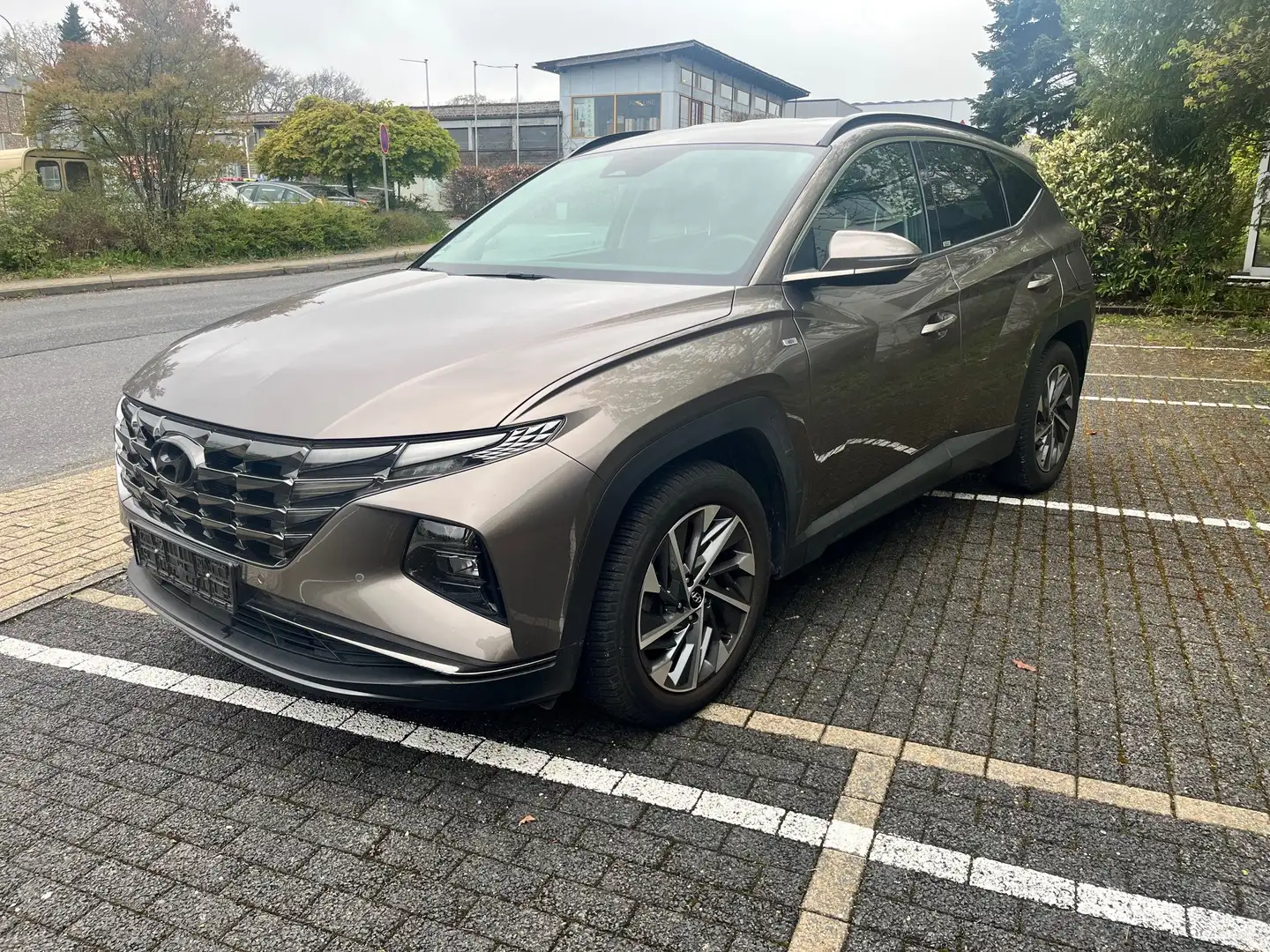 Hyundai TUCSON 1.6 T-GDi 48V-Hybrid 2WD DCT Trend Brons - 1