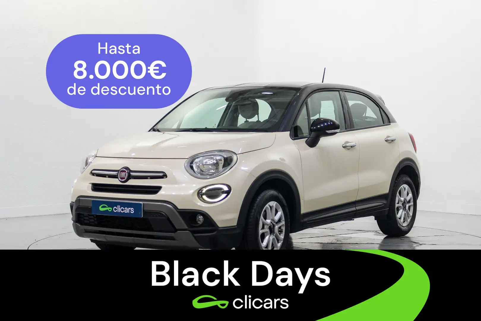 Fiat 500X 1.0 Firefly S&S City Cross Blanc - 1