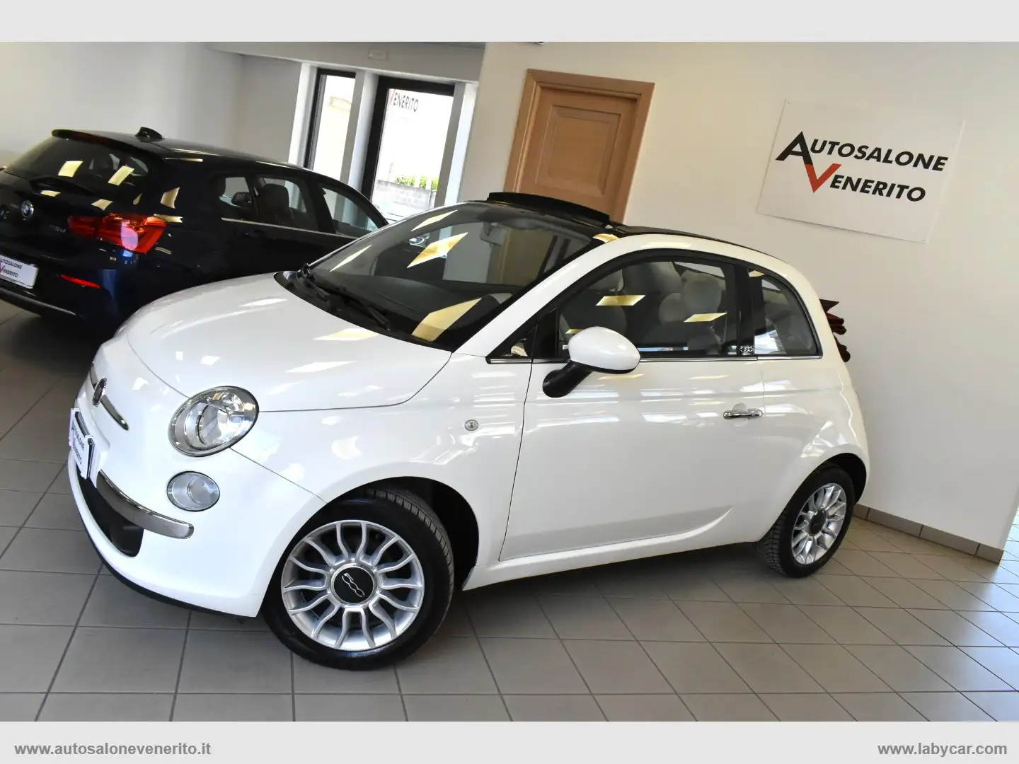 Fiat 500 C 1.2 Lounge Weiß - 1
