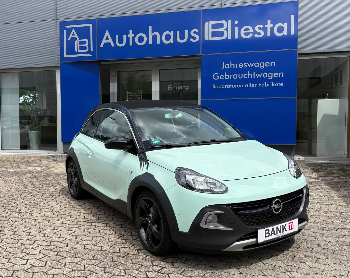 Opel Adam Rocks Open Air Faltdach Grün - 1