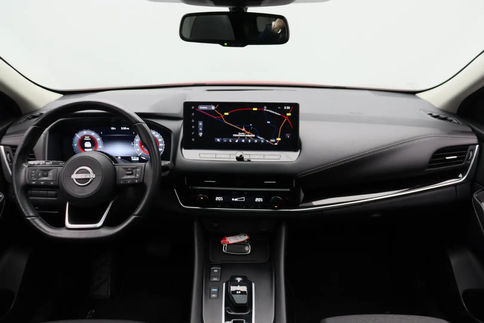 Nissan Qashqai 1.5 e-Power 190pk Business Design *TREKHAAK* Camer Červená - 2
