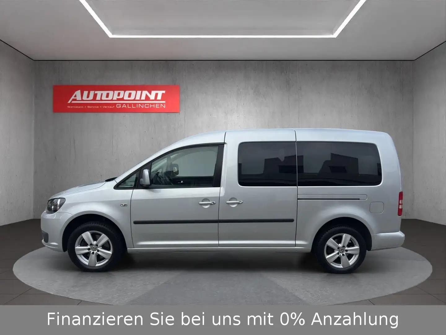 Volkswagen Caddy Kombi Maxi 7 Sitzer Soccer Trendline Argent - 2