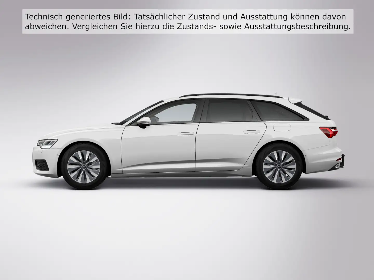 Audi A6 50 TFSI e quattro LED*AHK*RFK*Virtual Weiß - 2