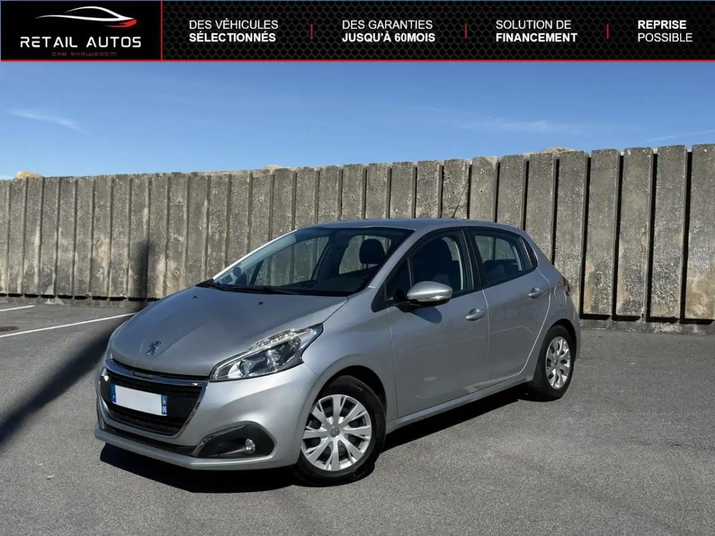 Peugeot 208 1.2 82ch Active Business S&S 5p Gris - 1