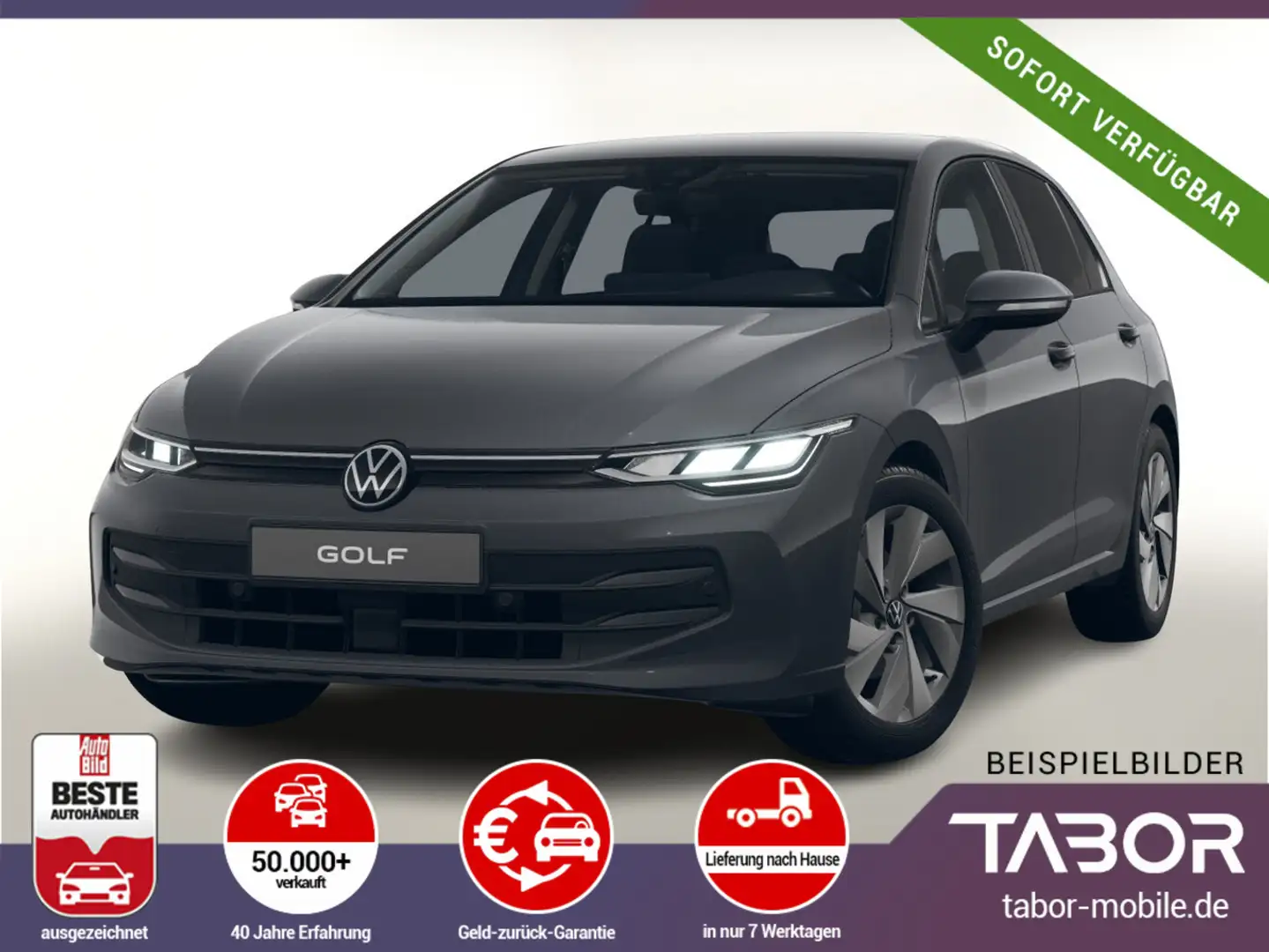 Volkswagen Golf 2.0 TDI 150 DSG Keyl ParkA Ready2D 17Z Kam Grau - 1