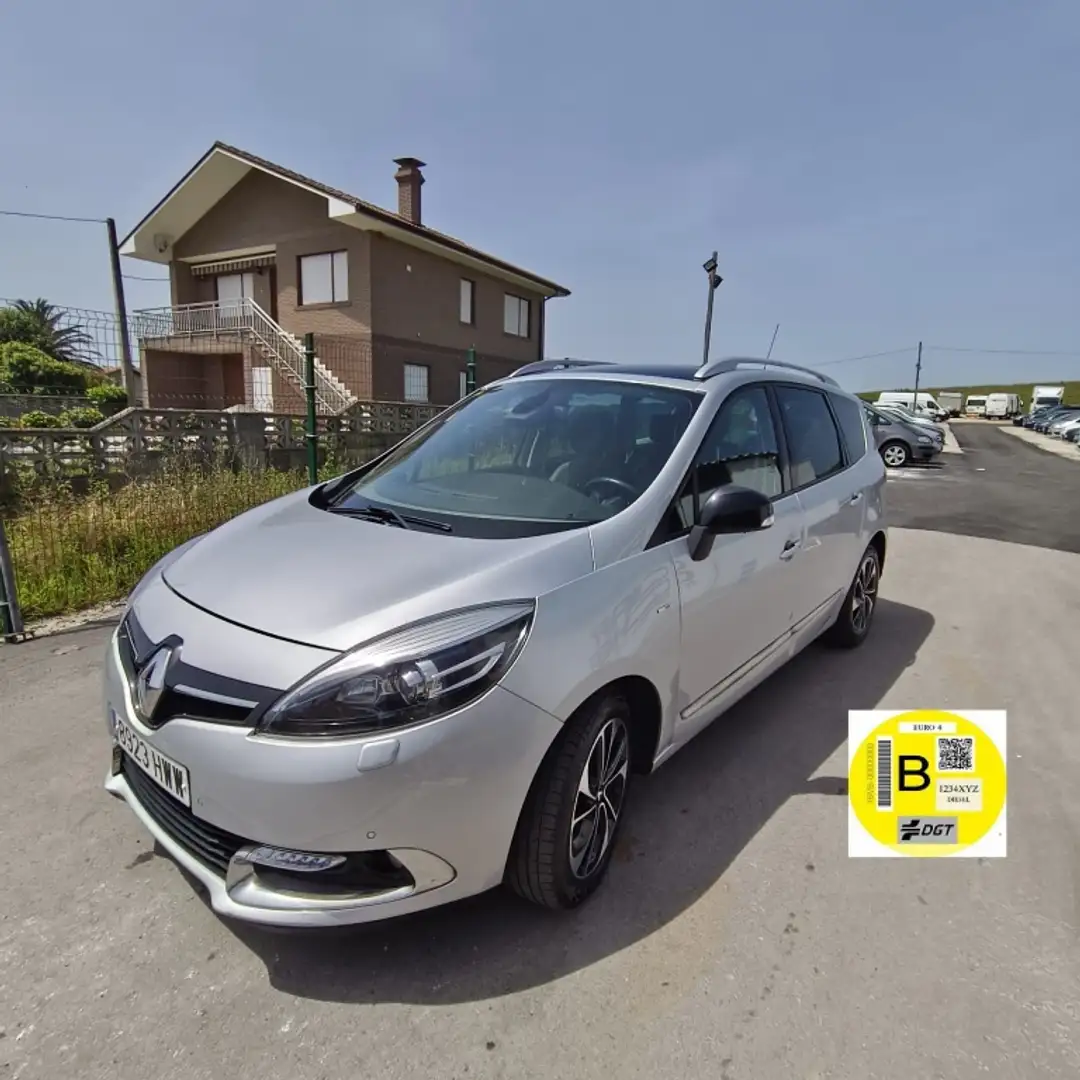 Renault Grand Scenic 1.6dCi Energy Limited 7pl. Gris - 2