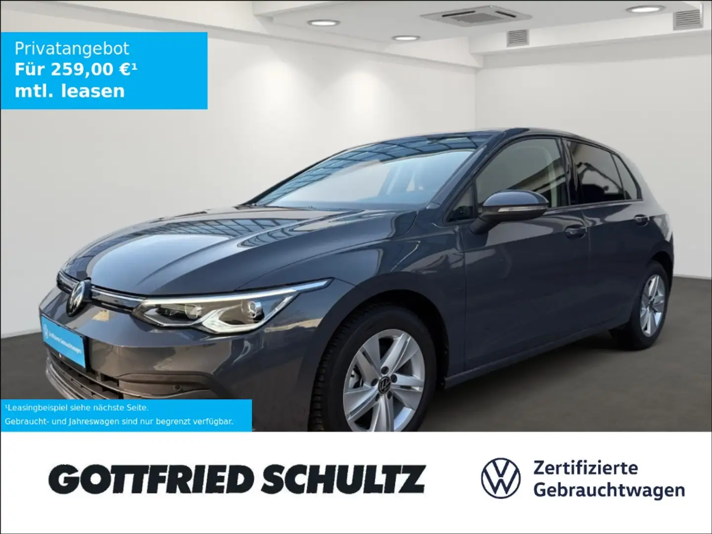 Volkswagen Golf 1.5 TSI LED NAV KAMERA ALLSEASON Life Gris - 1