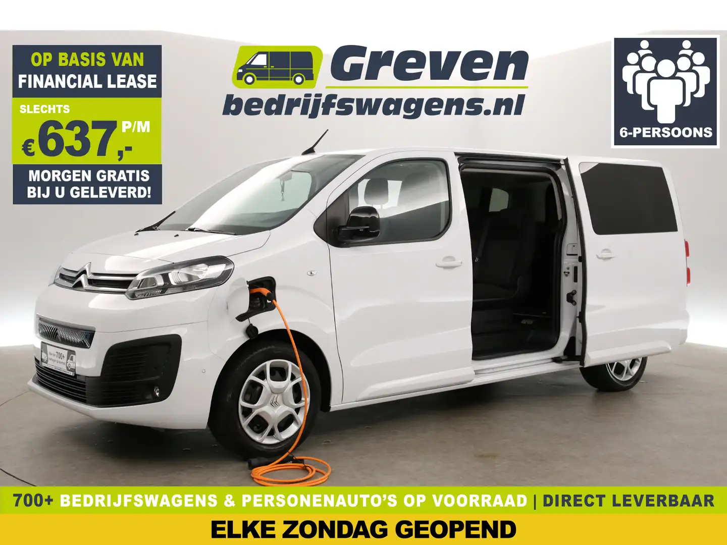 Citroen Spacetourer 75 kWh L3H1 | Elektrisch | Rolstoelbus | Rolstoela Wit - 1