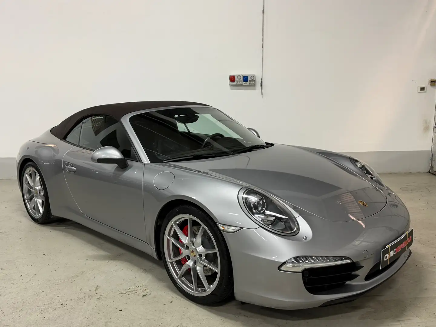 Porsche 991 911 991 Carrera S Cabrio -UNICOPROP- FULL Argent - 2