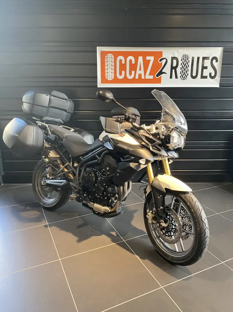 Triumph Tiger 800 Blanc - 1