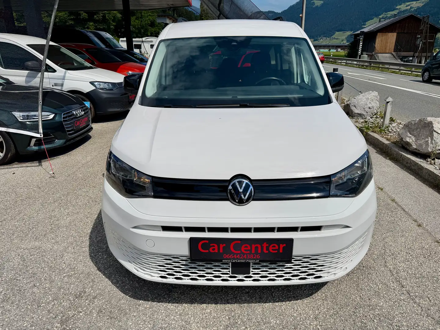 Volkswagen Caddy Life 2.0 TDI 1. Besitz Weiß - 2