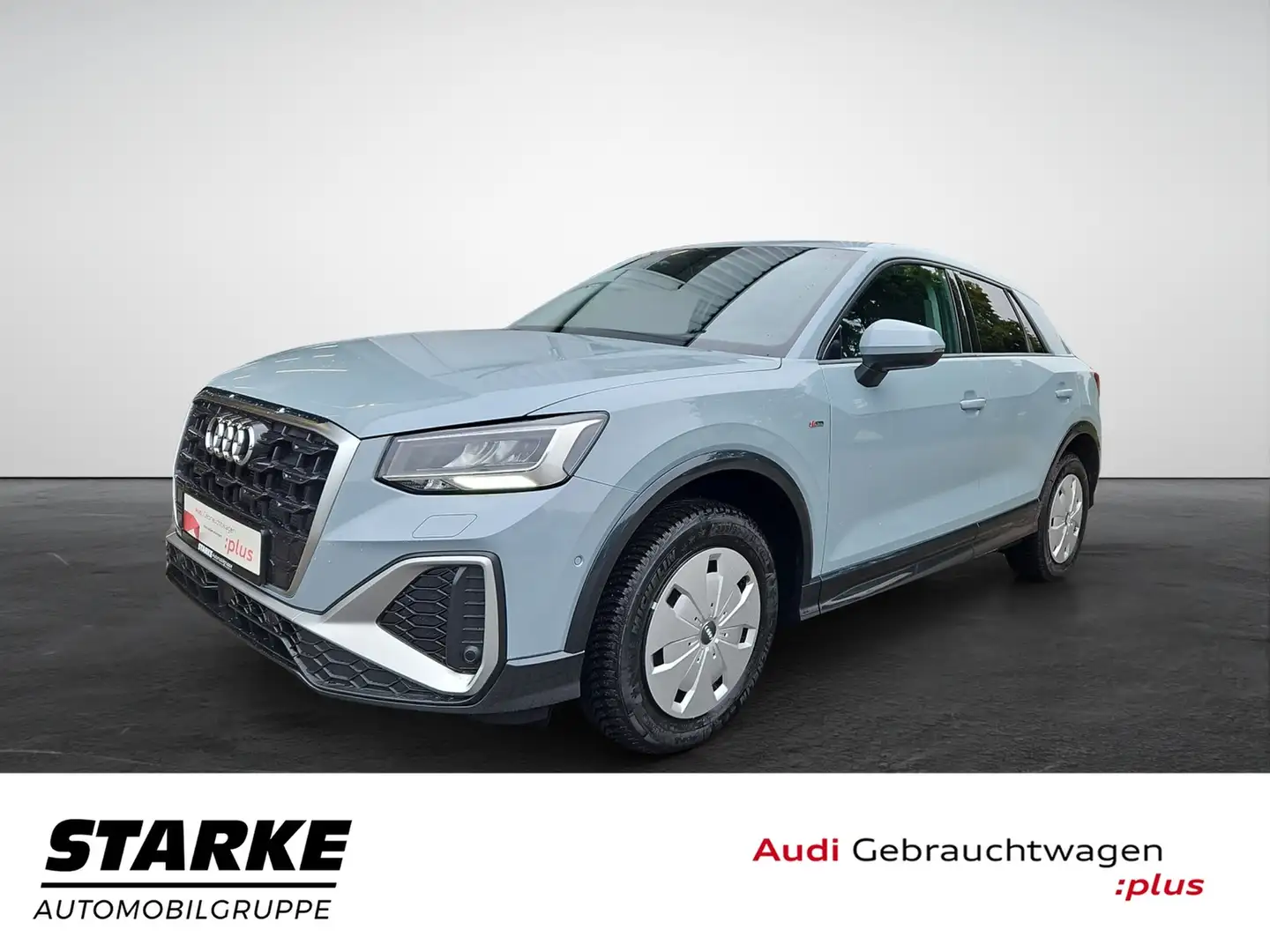 Audi Q2 35 TFSI S-tronic S line NaviPlus LED AHK Standh... Grau - 2