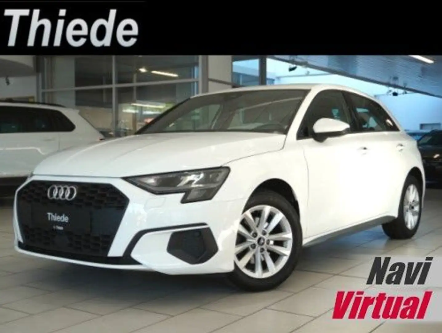 Audi A3 Sportback 35 TFSI NAVI/LED/SHZ/VIRTU./TEMP. Blanc - 1