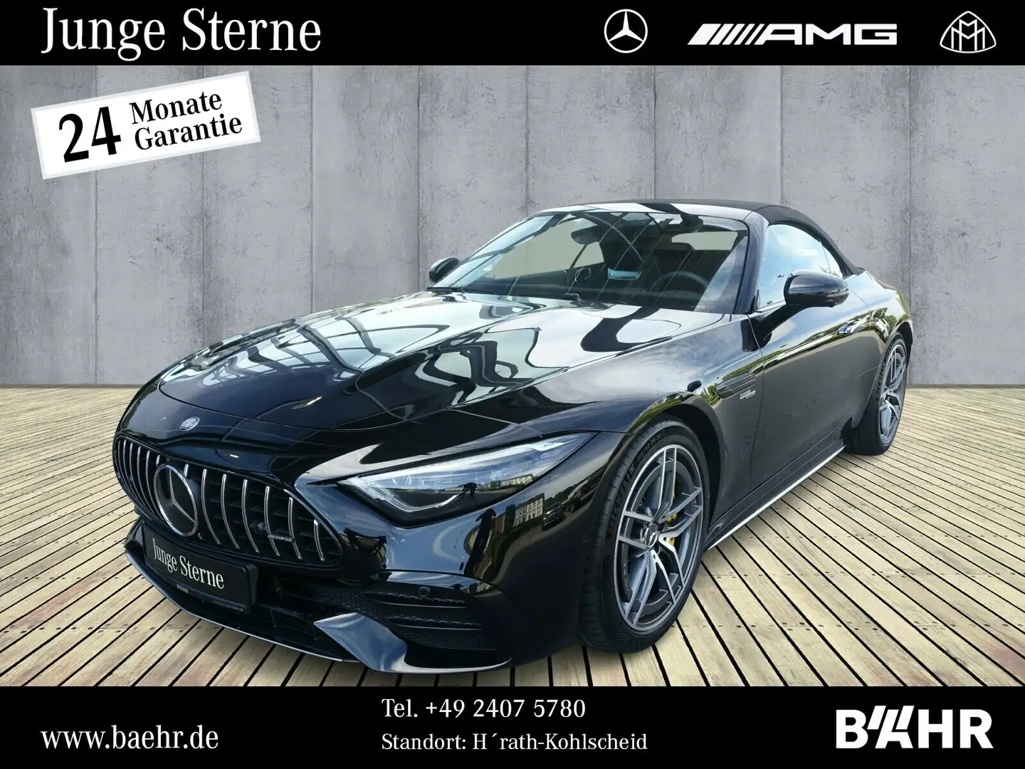 Mercedes-Benz SL 43 AMG SL 43 AMG Premium/Distronic/Digital-Light/LMR20" Noir - 1