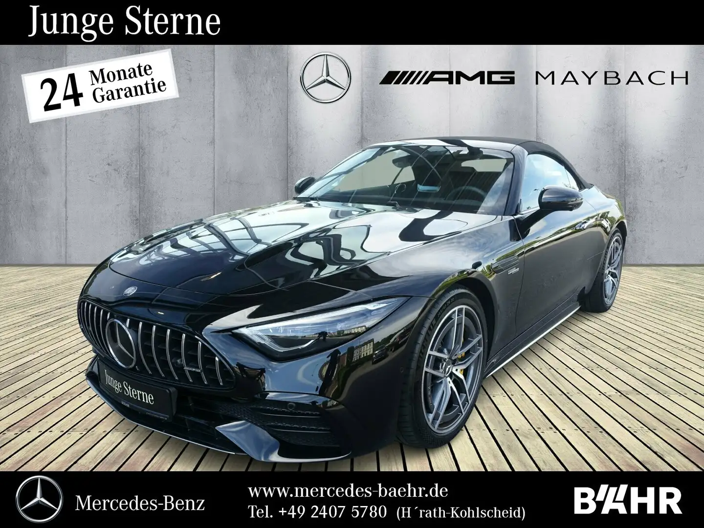 Mercedes-Benz SL 43 AMG SL 43 AMG Premium/Distronic/Digital-Light/LMR20" Noir - 1
