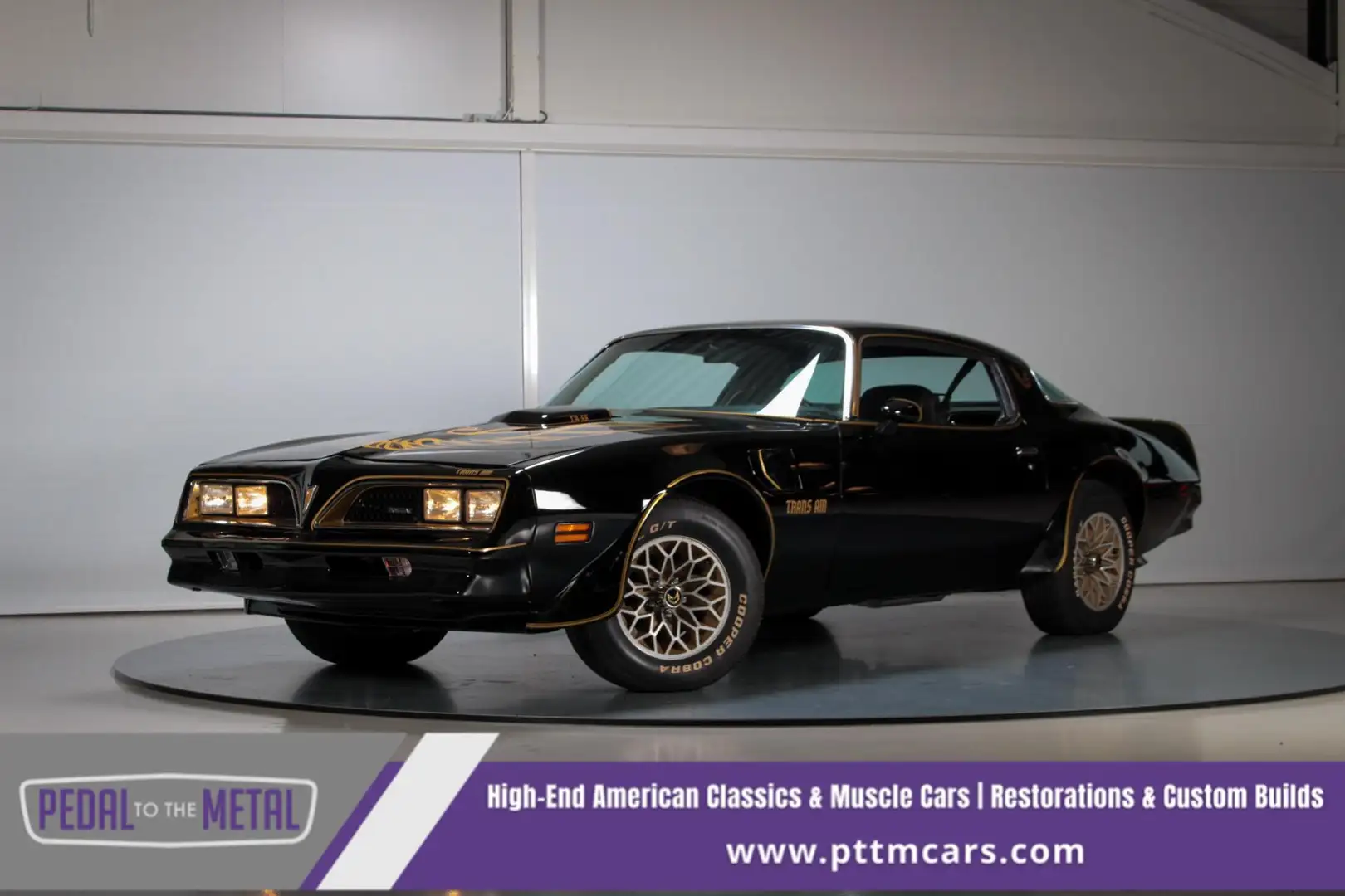 Pontiac Trans Am "Bandit" Schwarz - 1