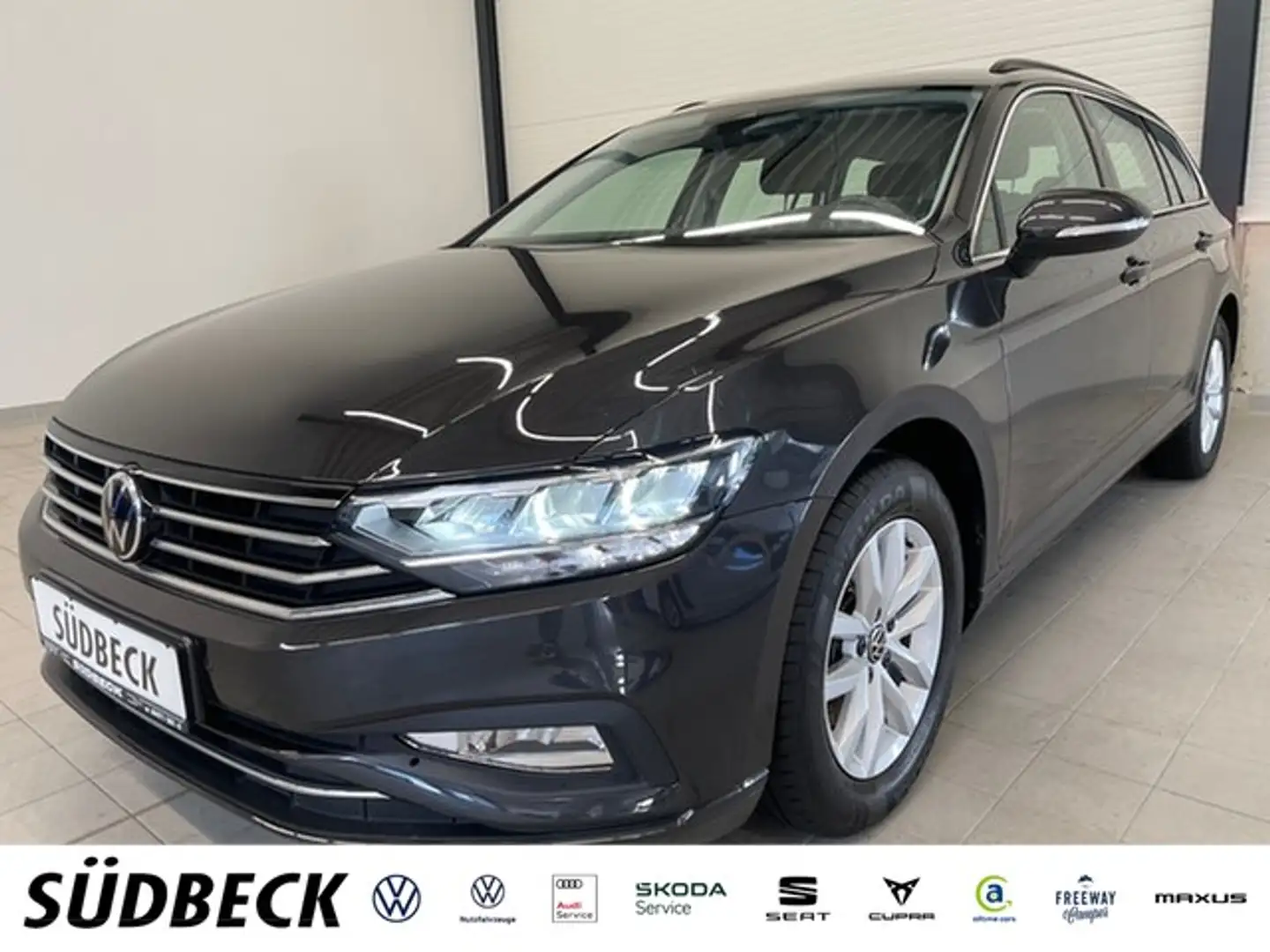 Volkswagen Passat Variant 2.0TDI Business LANE+ACC+APP+LED Grau - 1