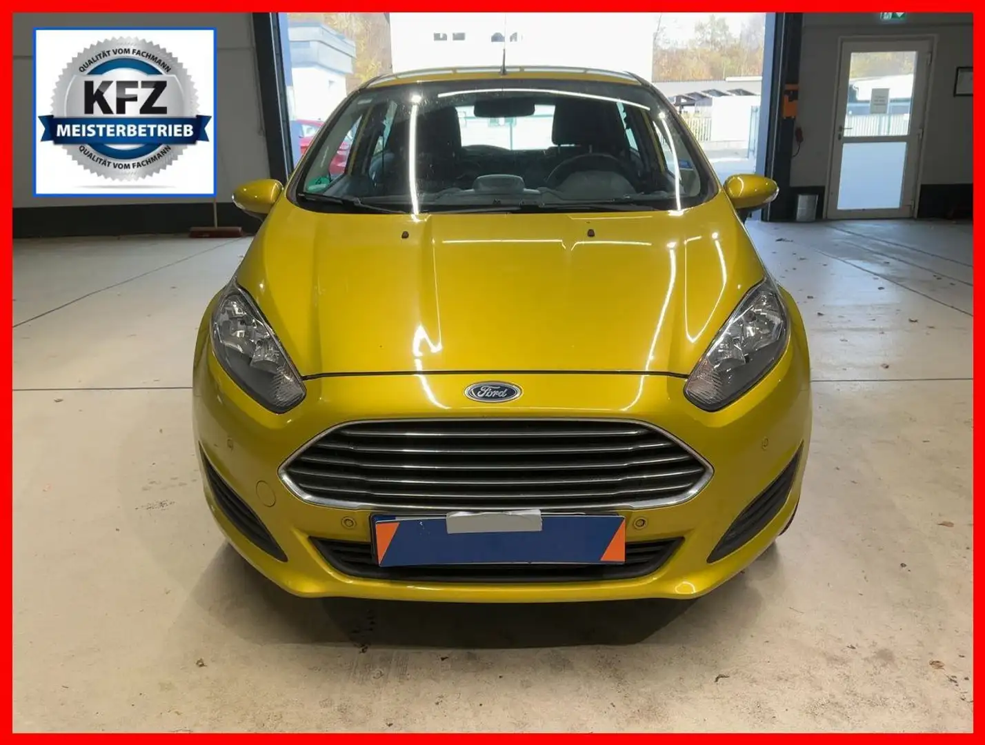 Ford Fiesta 1.Hand Navi SHz PDC TÜV 2027 +GARANTIE+ Gelb - 1