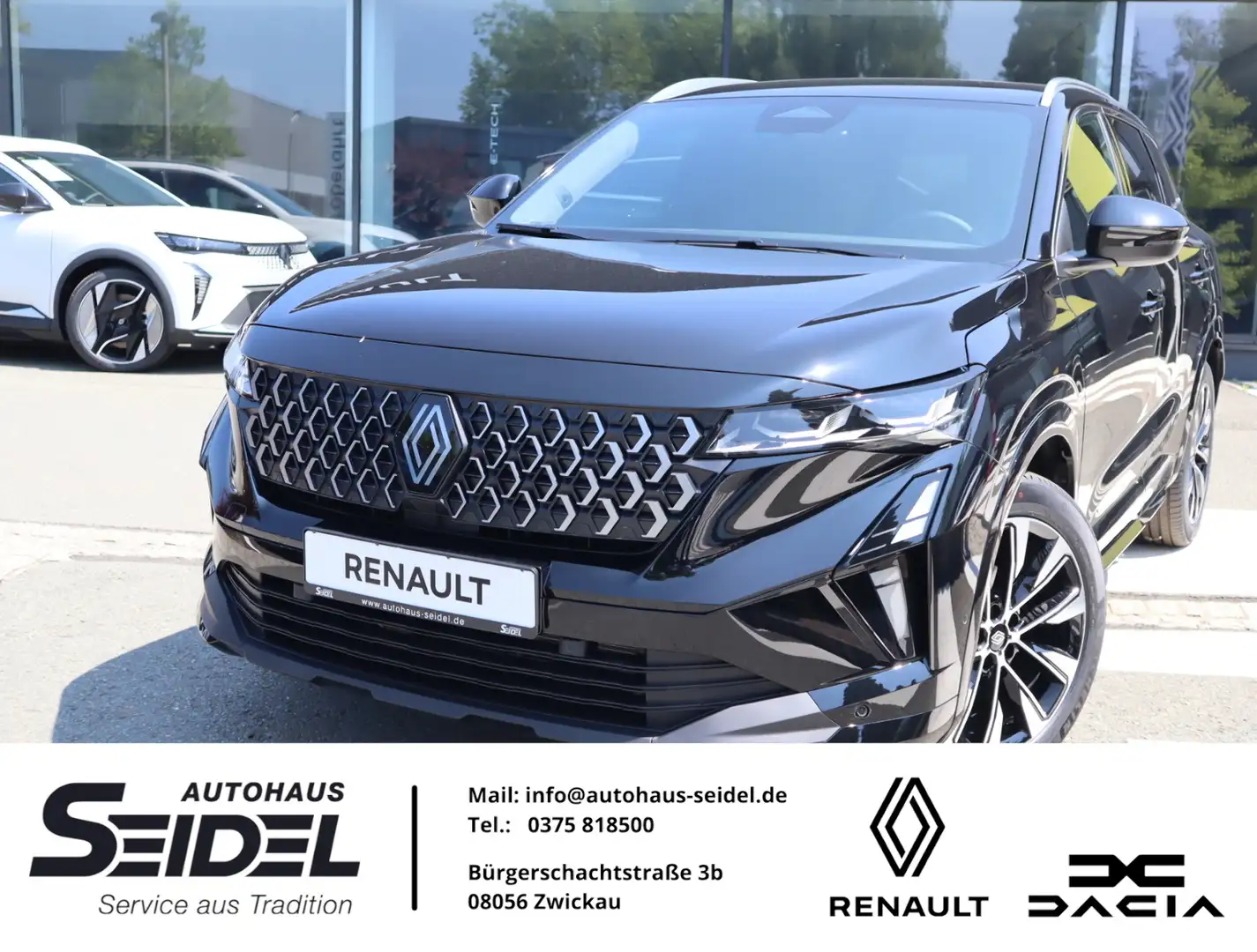 Renault Austral Techno Mild Hybrid 160 Automatik Zwart - 1