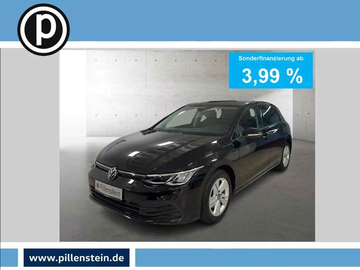Volkswagen Golf 8 LIFE 2.0 TDI DSG NAVI SITZH. APP-C. LED Schwarz - 1