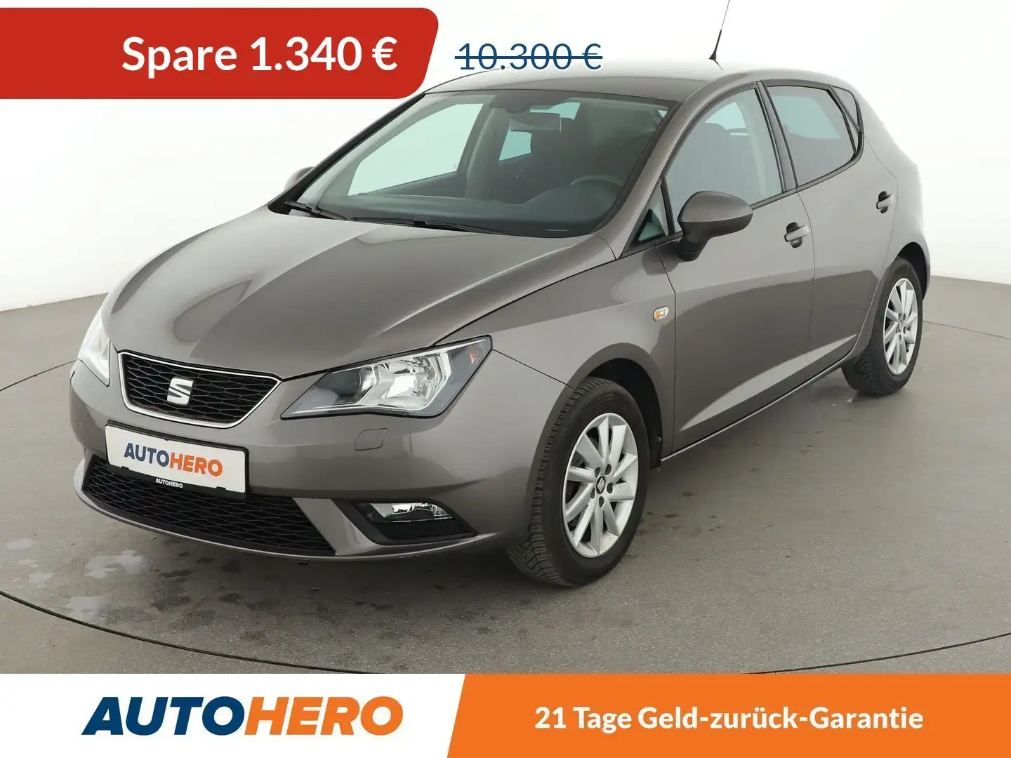 SEAT Ibiza 1.2 TSI Sun*TEMPO*SHZ*ALU*KLIMA* Grau - 1
