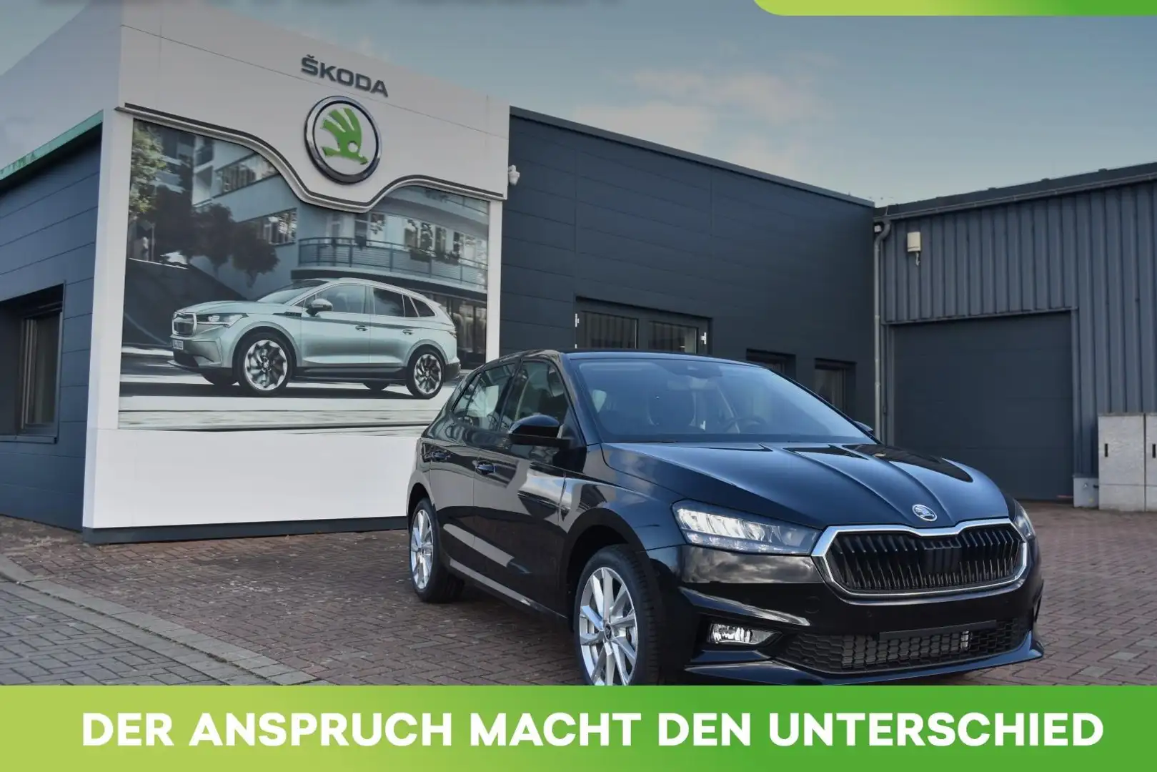 Skoda Fabia 1.0 TSI DSG*Licht&Sicht*Climatr.*Bhz.LR,FS Schwarz - 1