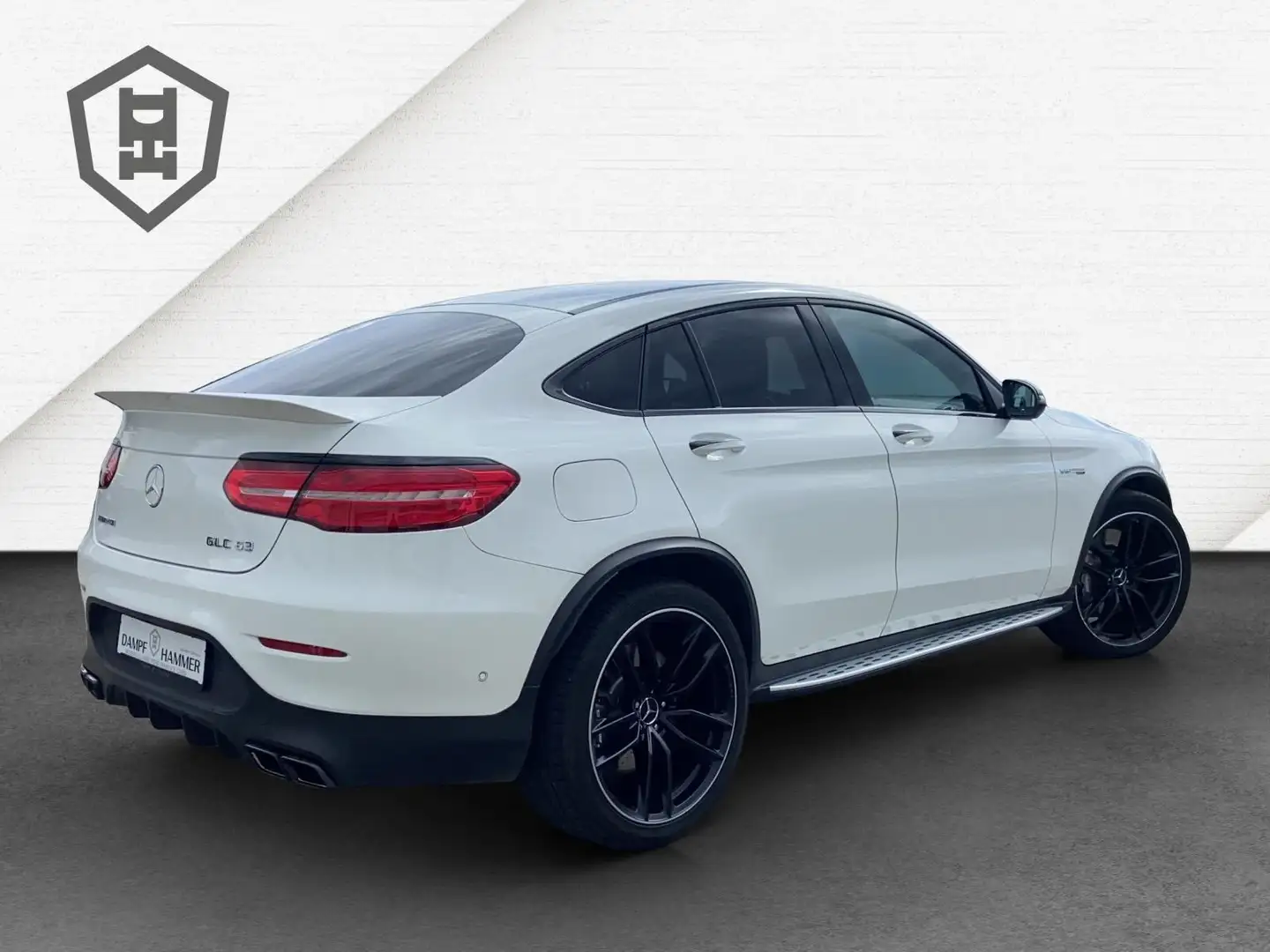 Mercedes-Benz GLC 63 AMG Coupe JungeSterne 11.2025 VOLL Wit - 2