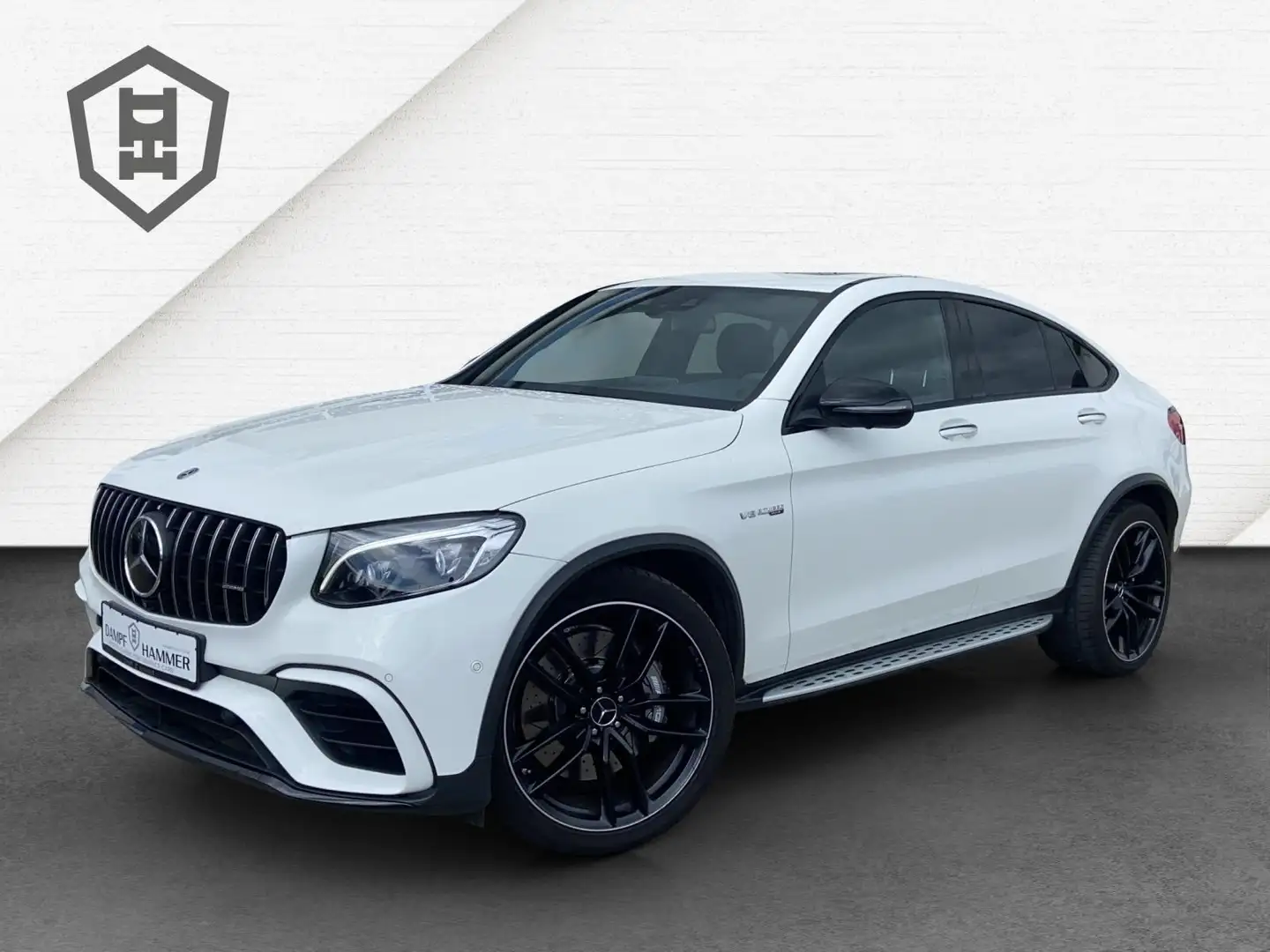 Mercedes-Benz GLC 63 AMG Coupe JungeSterne 11.2025 VOLL Blanc - 1