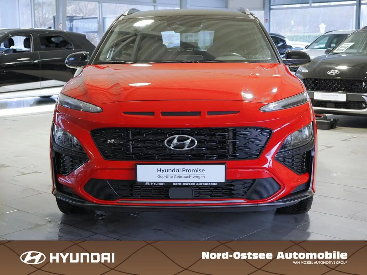 Hyundai KONA 1.0 T-GDI N LINE NAVI LED SHZ KAMERA PDC Schwarz - 2