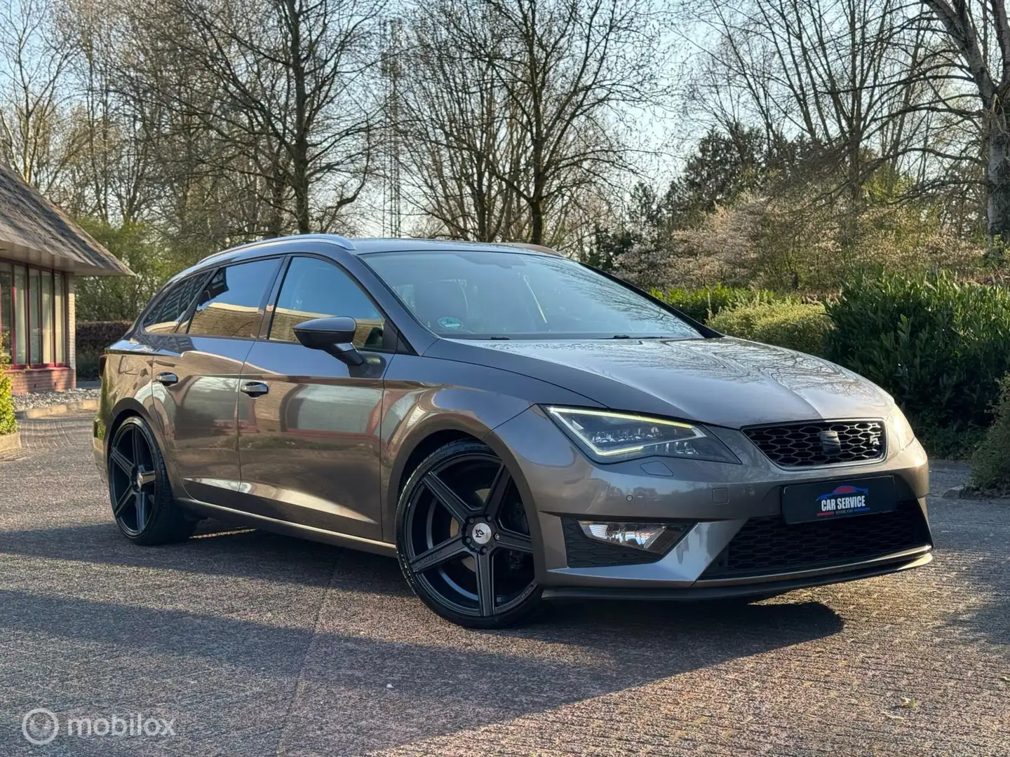 SEAT Leon ST 1.4 TSI FR ACT NAVI LMV*19 STLVW/PDC/NETTESTAAT Gris - 2