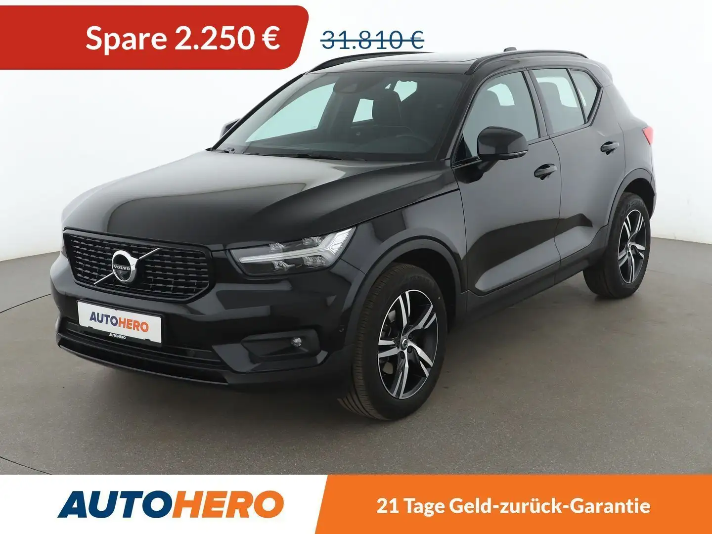 Volvo XC40 1.5 R-Design 2WD Aut.*NAVI*TEMPO*CAM*PDC* Schwarz - 1