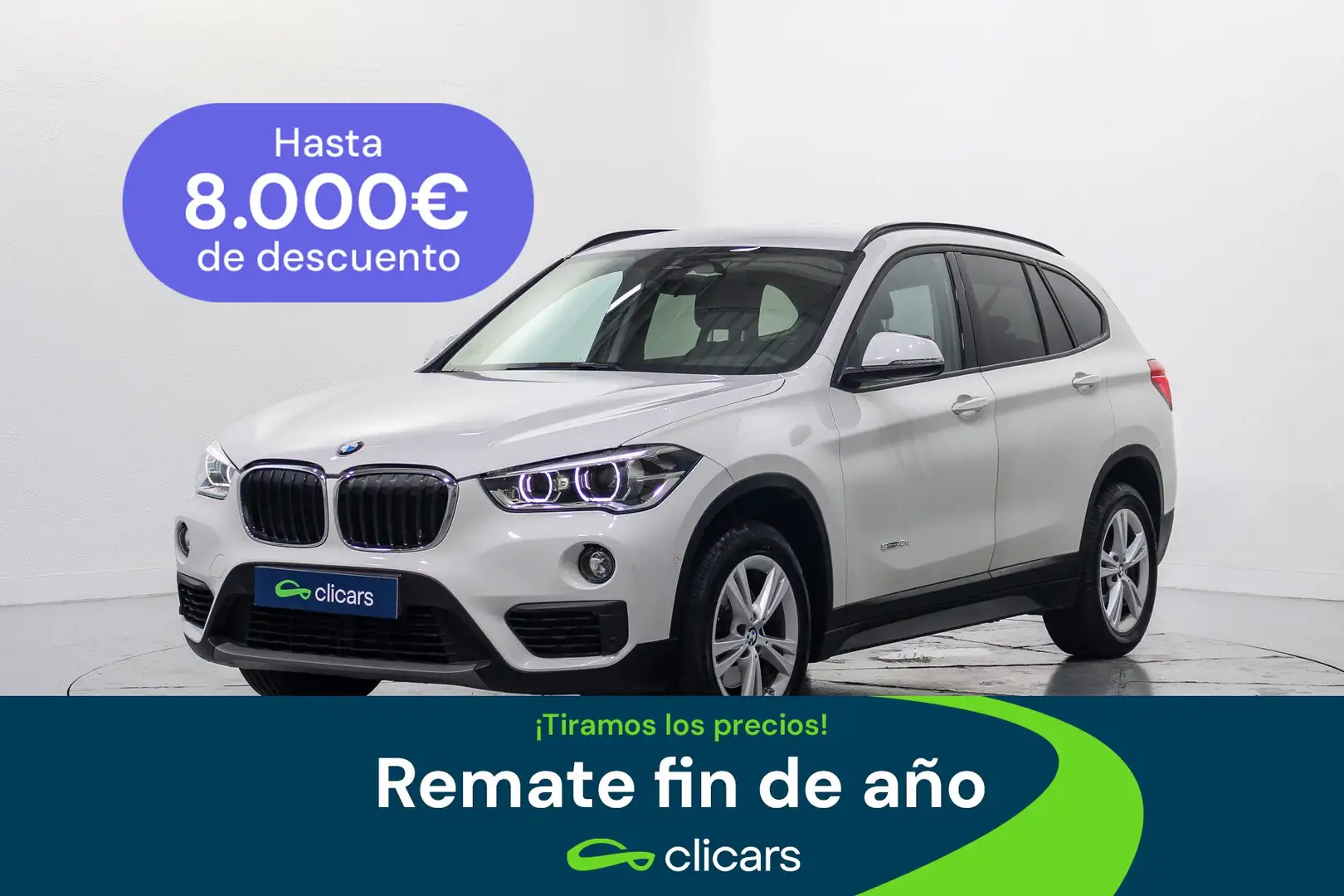 BMW X1 sDrive 18dA Blanco - 1
