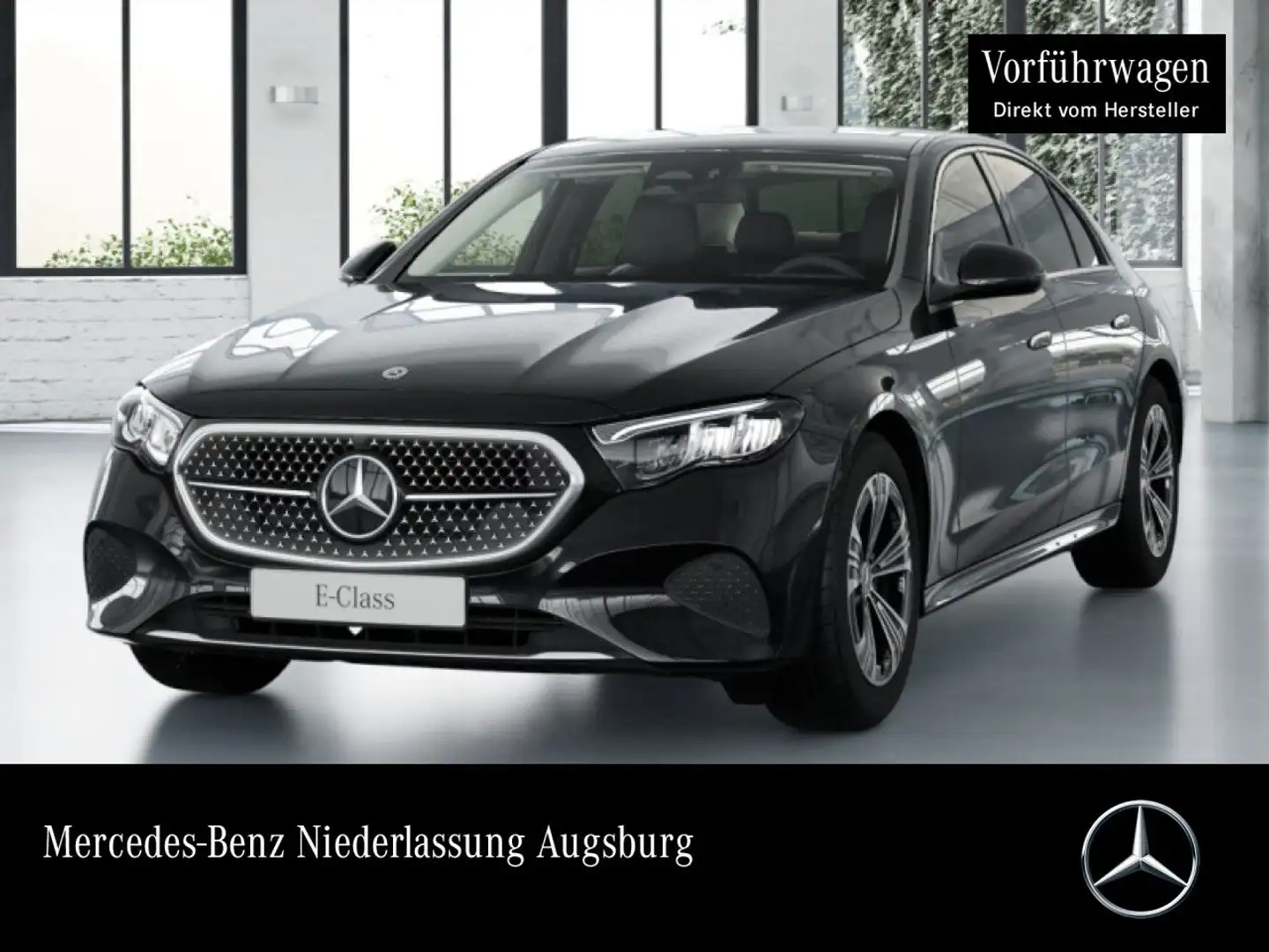 Mercedes-Benz E 200 d Avantgarde Distr. LED Kamera Spurhalt-Ass Czarny - 1