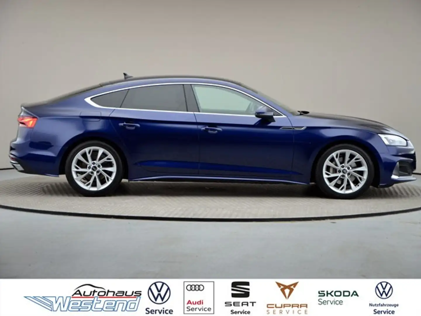 Audi A5 Sportback advanced 40 TFSI 150kW S tronic Navi Led Blau - 2