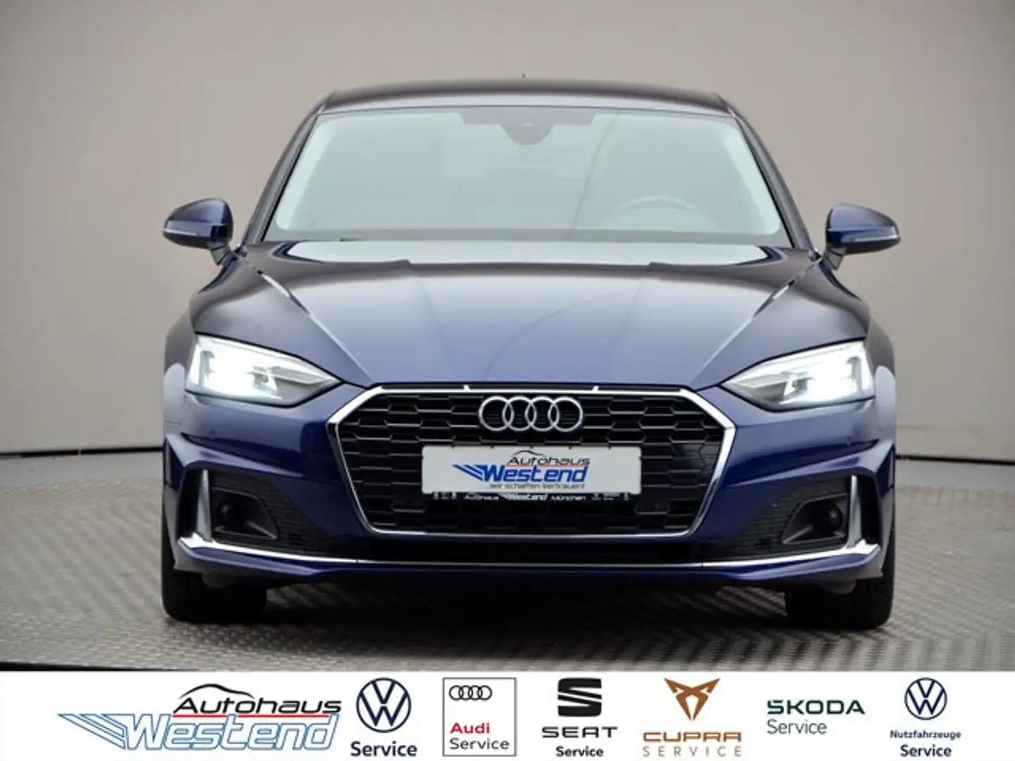 Audi A5 Sportback advanced 40 TFSI 150kW S tronic Navi Led Blau - 1