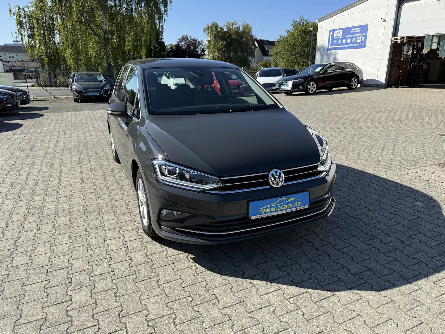 Volkswagen Golf Sportsvan Highline 2,0 TDI SCR Navi LED Kamera ACC SHA TWA A Gris - 2