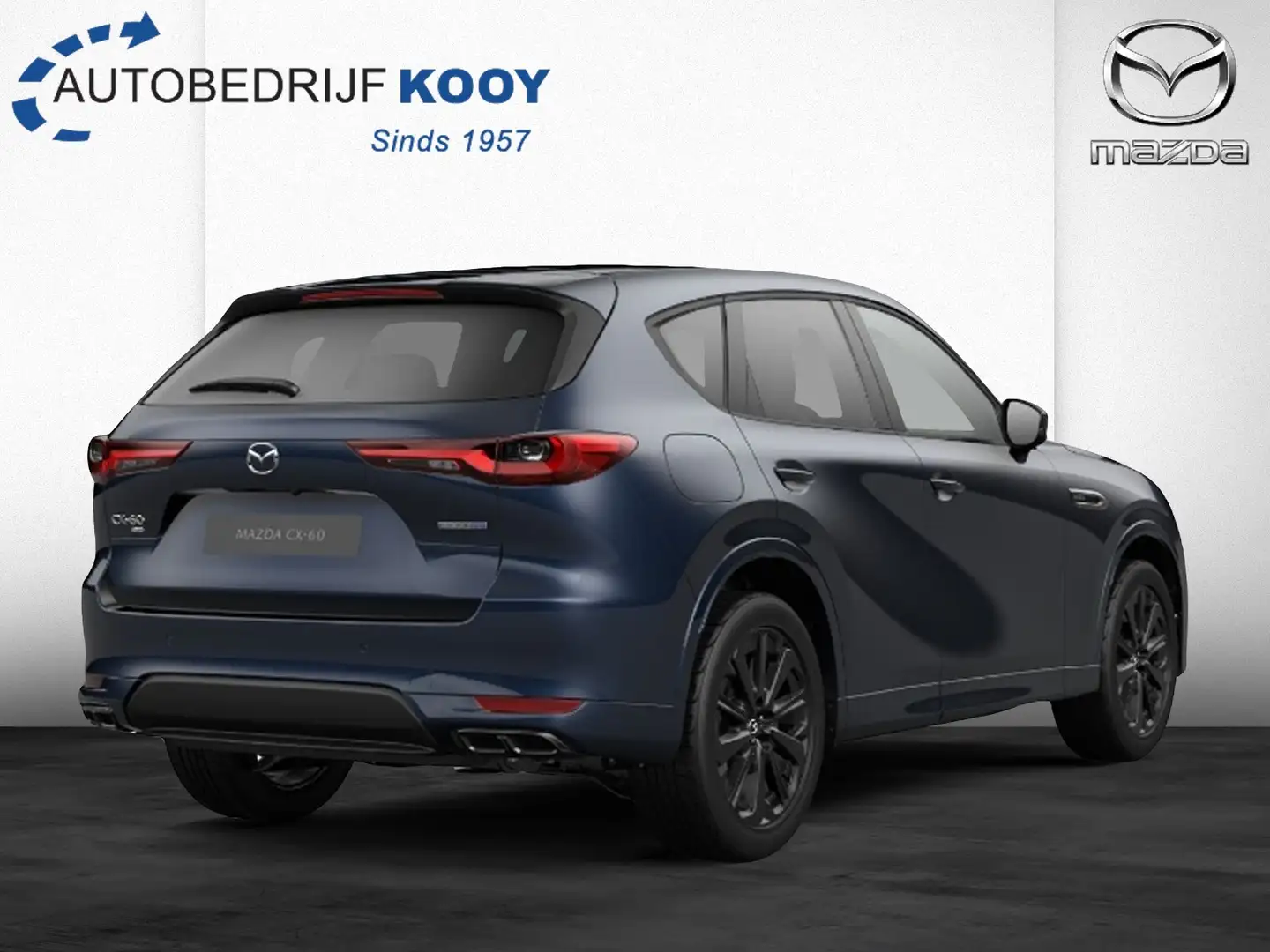 Mazda CX-60 2.5 e-SkyActiv PHEV 327pk Homura Plus Blau - 2
