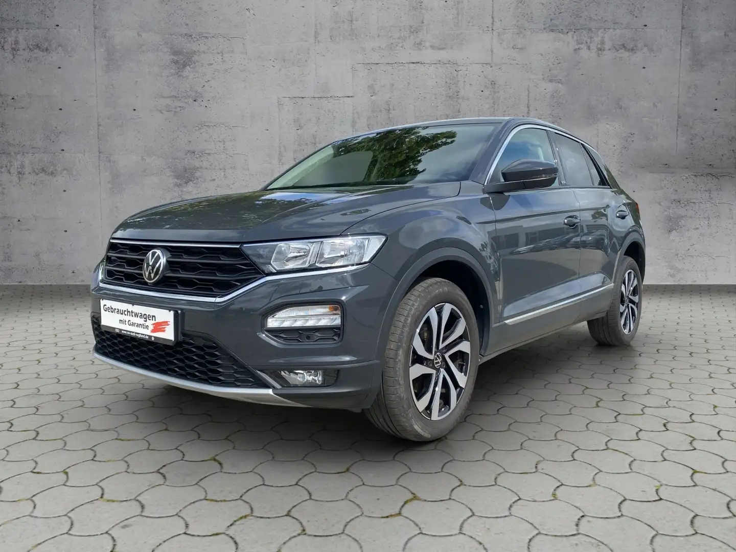 Volkswagen T-Roc Active 1.0TSI RFK/SHZ/Blind/PDC/Carplay KLIMA ALU Gris - 2