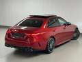 Mercedes-Benz C 180 AMG LINE !! 18000 KM !! TO PANO CAMERA GPS CUIR Rouge - thumbnail 6