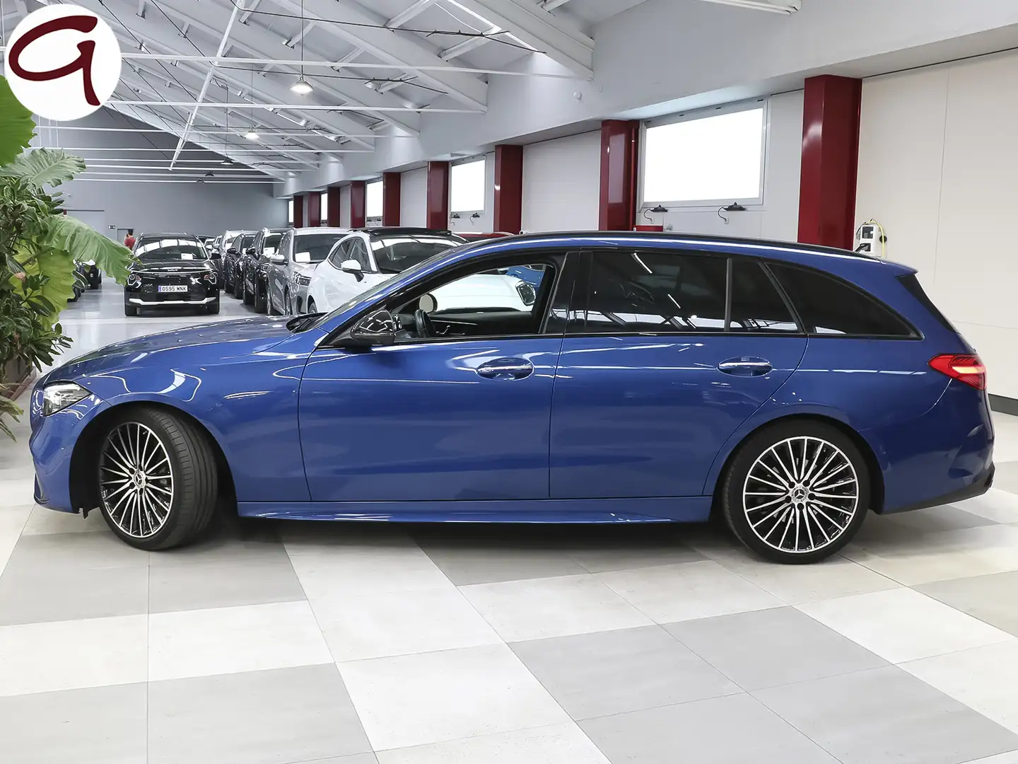 Mercedes-Benz C 220 Estate 220d 9G-Tronic Bleu - 2
