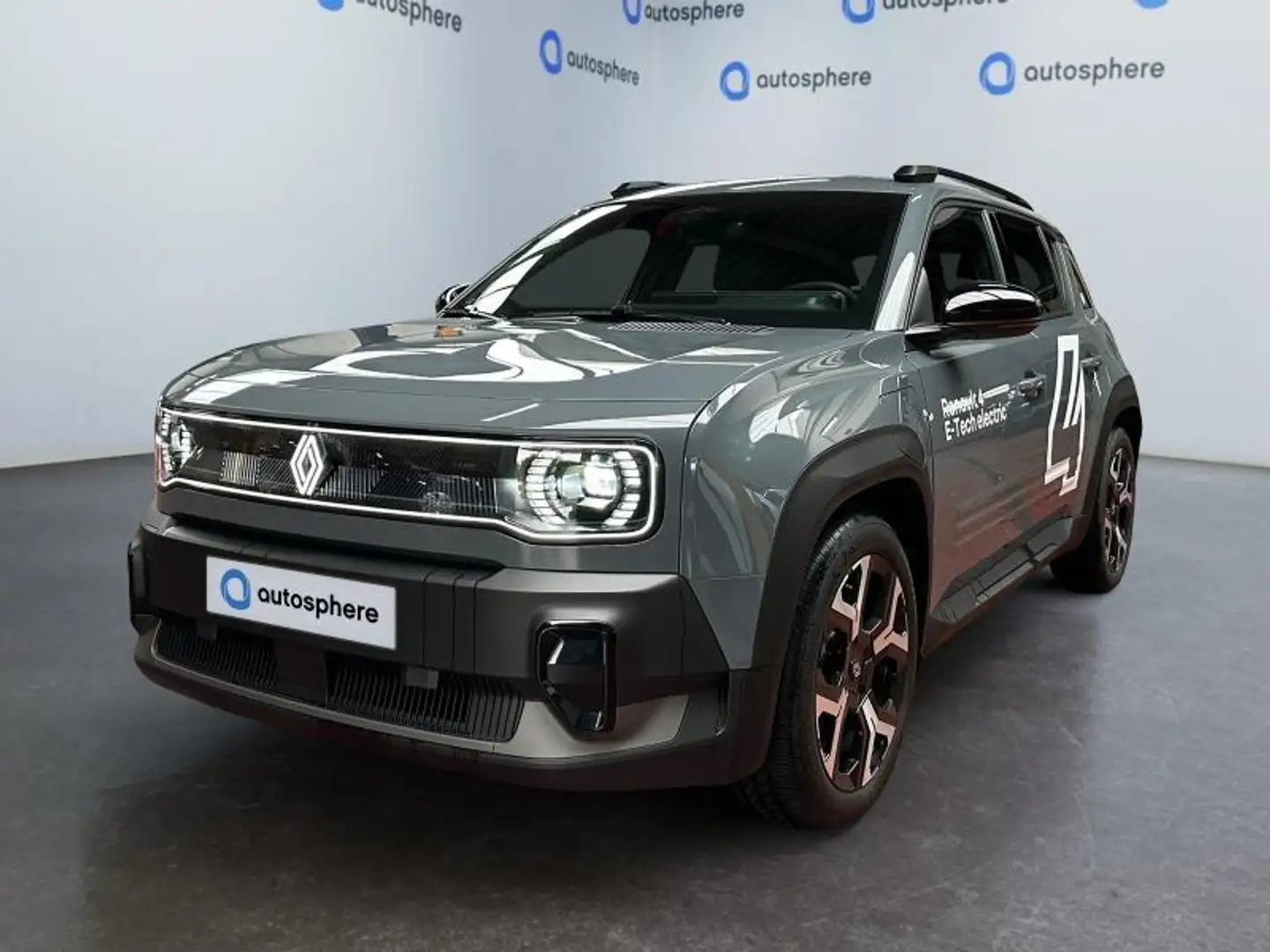 Renault R 4 E-Tech electric Techno Grijs - 1