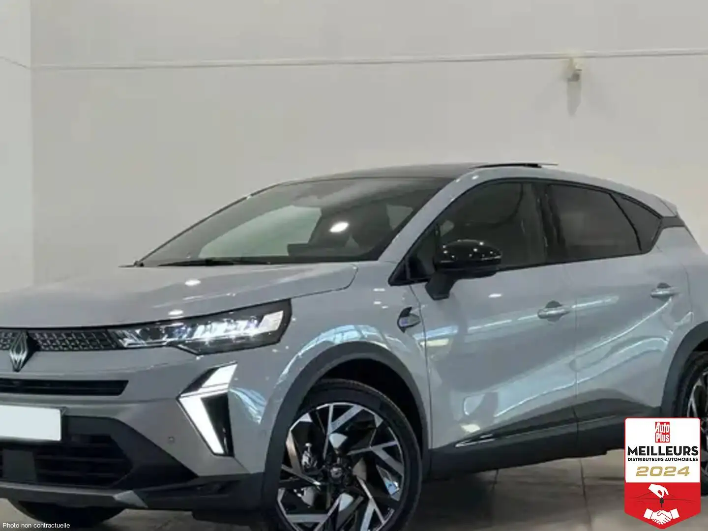 Renault Captur E-Tech full hybrid 145 esprit Alpine +Toit +Pack h Gris - 1