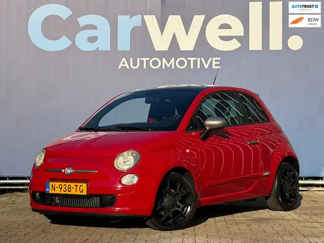 Fiat 500 0.9 TwinAir|Airco|ElektrischeRamen|HalfLeder|LMV|I