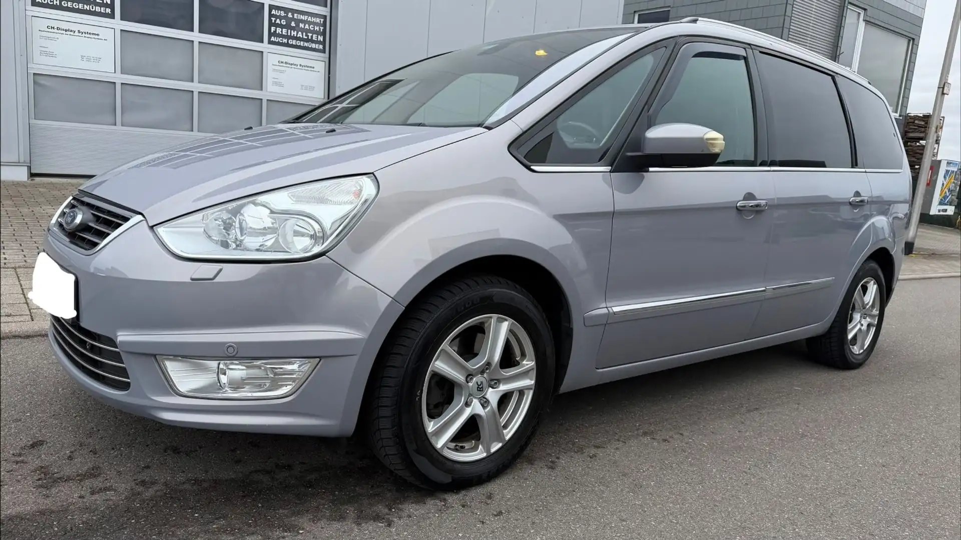 Ford Galaxy 2.0 DIESEL Titanium TÜV,7-SITZER,AHK,PDC Ezüst - 1