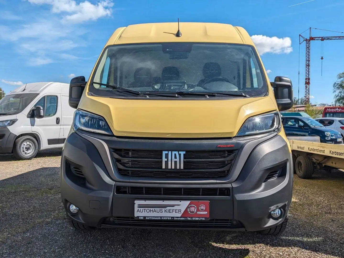 Fiat Ducato Hochr.-Kasten 33 180 L2H2 RS: 3450 mm Jaune - 2
